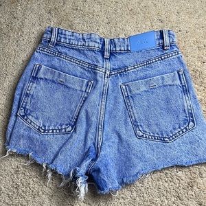 Zara blue Jean Shorts (tear)